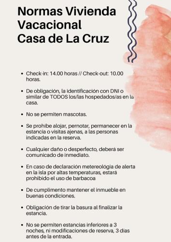  CASA DE LA CRUZ in Villa de Mazo