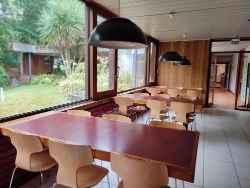 Étterem, OSTAL Brest - Auberge de jeunesse du Moulin Blanc in Brest