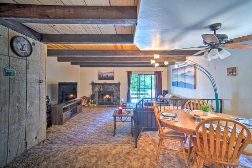 San Bernardino Mtn Retreat with Furnished Deck in Running Springs, USA