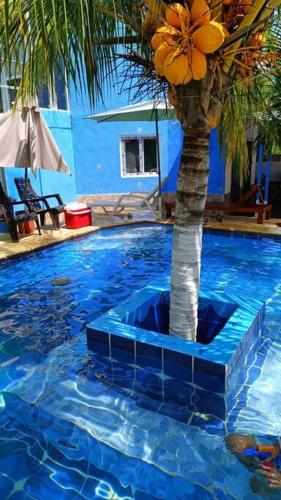 Bungalow Vitral comedor,cocina equipada y piscina