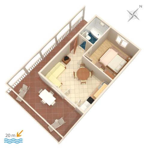 Apartments by the sea Milna Vis - 2461 - image 5