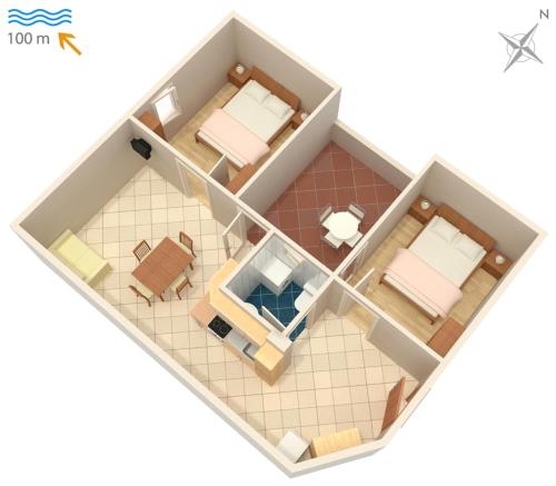 Apartment Karigador 2534b - image 14