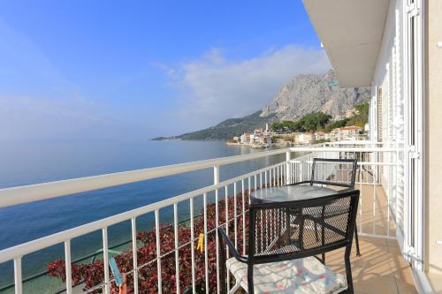 Balcony/terrace, Apartments by the sea Drasnice, Makarska - 2644 in Drasnice
