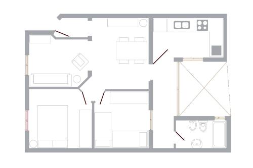 Two-Bedroom Apartment image 8