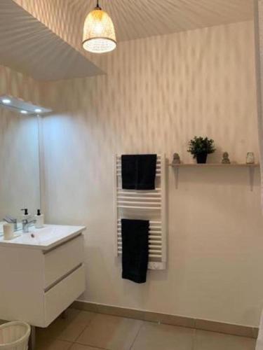 Bathroom, L'appart 26 Business ou vacances avec Parking Prive in Marseille