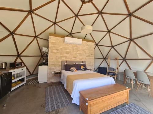 Domo da Cuesta - Glamping com vista para a montanha