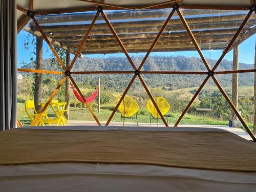 Domo da Cuesta - Glamping com vista para a montanha