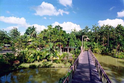 tuin, Sepilok Jungle Resort in Sandakan