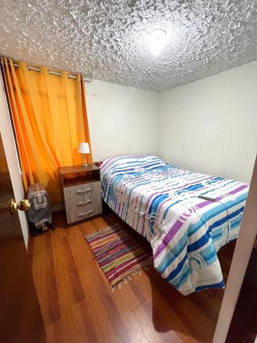 1 double bed
