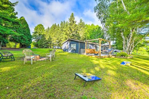 Riverfront Home with Dock about 6 Mi to Cheboygan! in Cheboygan, USA