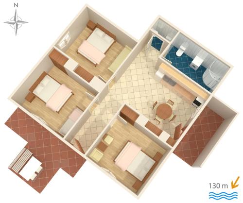 Apartments by the sea Stanici Omis - 2765 - image 3