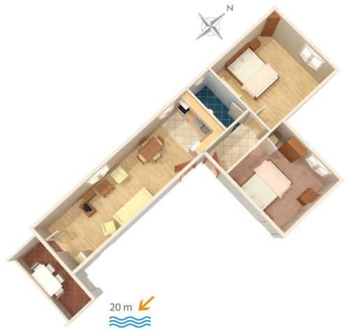 Apartment Sucuraj 4029e - image 13