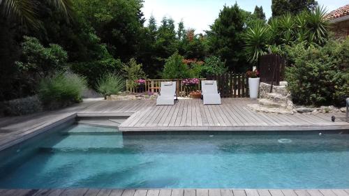 Peldbaseins, Gîte du caveau (Gite du caveau) in Marcorignan