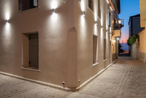 A szálláshely kívülről, OLYMPIA ROOMS in Mirina