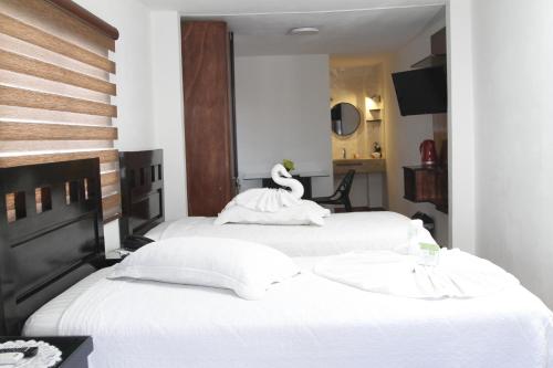 Superior Twin Room room in Buen Retiro Apart Hotel