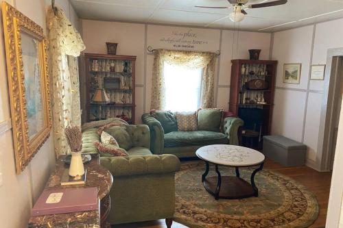 Plum Crooked Poets Cottage - Walk to Town - Luxury King Bed - Near Asheville - Excellent Wi-Fi