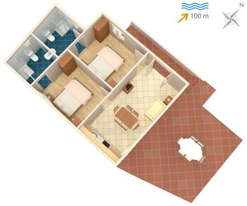 Apartments by the sea Arbanija Ciovo - 4320 - image 10