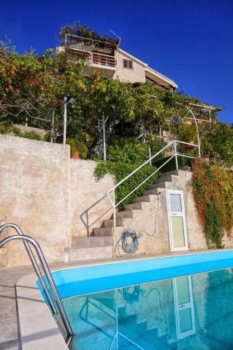  Seaside house with a swimming pool Stikovica, Dubrovnik - 4708, Pension in Štikovica