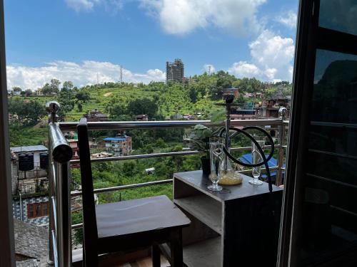 Balcony/terrace, Hotel Pathibhara in Bandipur