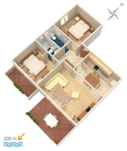 Apartments with a parking space Duce Omis - 2773 - image 4