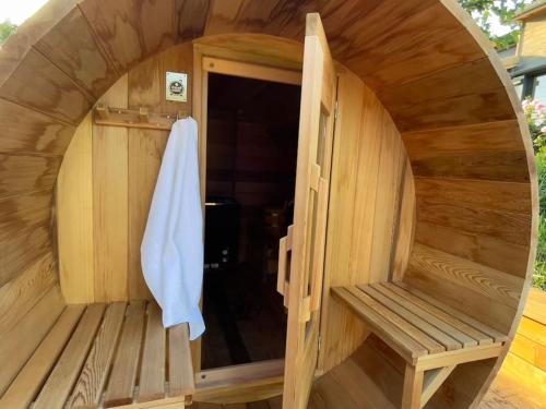 Gîte de charme 5 étoiles pour couple avec sauna et jacuzzi extérieurs privatifs