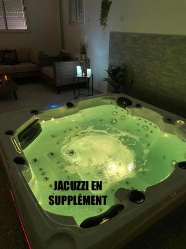 T2 Cosy Montpellier - Spa Privatif Jacuzzi Hammam Piscine Exterieure en Supplement near La Treille Grabelloise
