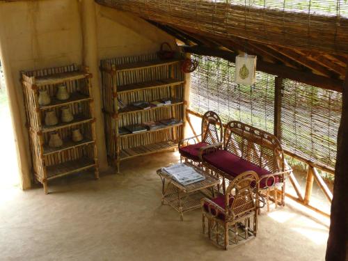 Αίθουσα υποδοχής, Bardia Eco Lodge in Thakudwara