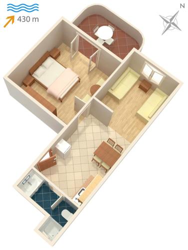 Apartments with a parking space Vantacici Krk - 5313 - image 4