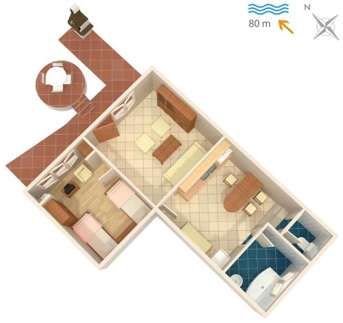 Apartment Malinska 5290b - image 2