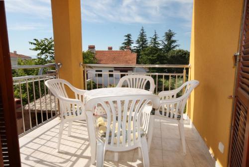 陽台/露台, Apartments with a parking space Malinska (Krk) - 5397 in 米爾澤堤奇
