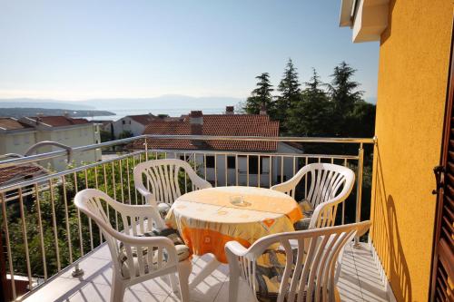 陽台/露台, Apartments with a parking space Malinska (Krk) - 5397 in 米爾澤堤奇