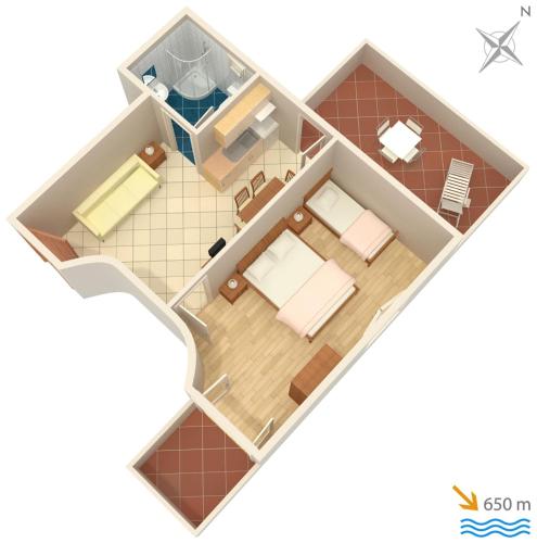 Apartments with a swimming pool Baska Krk - 5354 - image 2