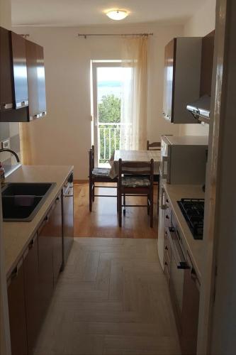廚房, Apartments with parking space Selce, Crikvenica - 5475 in 塞爾采