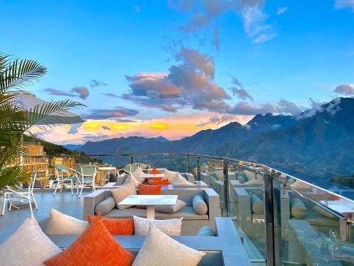 Balcony/terrace, Sapa Relax Hotel & Spa in Sa Pa City Center