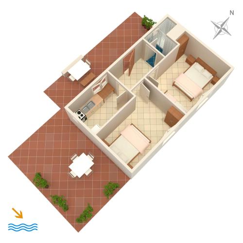 Seaside secluded apartments Cove Torac Hvar - 4875 - image 4