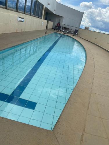 Flat encantador com piscina e área de lazer