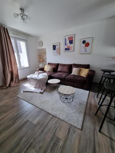 . Duplex 40m2 cocooning cœur de ville avec parking