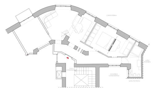 Luxury Modern flat near Vatican with Self Check in and Free Street Parking, Řím (fotografie 8)