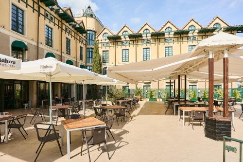 ระเบียง/ชานเรือน, Hotel Silken Villa de Laguardia in ลากวาร์เดีย