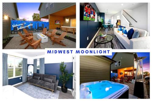 Midwest Moonlight - Hot Tub, Fire Pit, Arcade