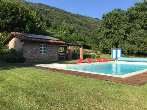 Peldbaseins, MyVilla B&B in Palazzo Canavese