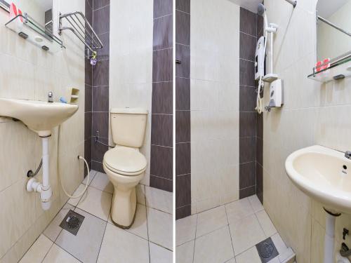 Bathroom, OYO 90562 J Hotel PJ near LRT Train Station - Asia Jaya
