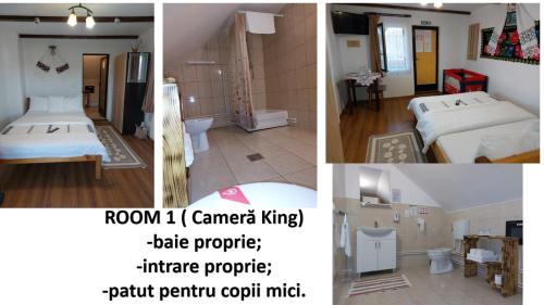 1 double bed