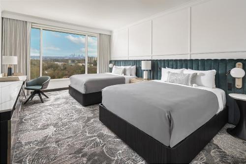 Premium Queen Room with Two Queen Beds and City View - High Floor