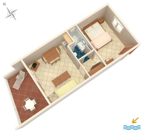 Apartments by the sea Mandre Pag - 6474 - image 4