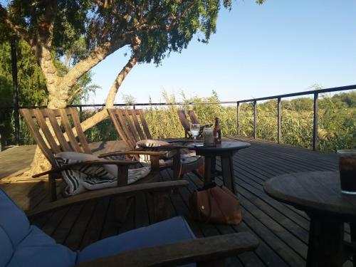 Balkons/terase, Bundi Orange River Camp in Noordoewer