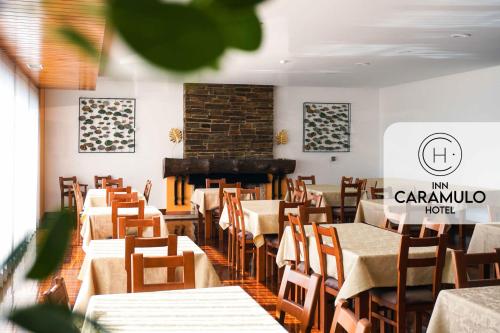 ห้องอาหาร, Inn Caramulo Hotel in ตอนเดลา