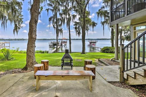 All Decked Out Home on Cherry Lake with Dock!