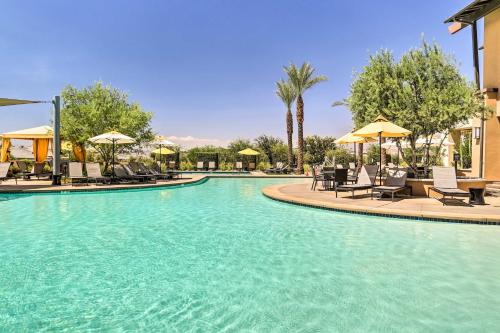 55 and Indio Desert Oasis with Resort Pool and Hot Tub! in Indio, USA