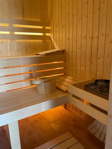 Sauna, Pogodna Zagroda-Dom na Kaszubach & Strefa Spa in Sikorzina